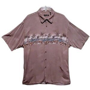 Pierre Cardin Men's XL Hawaiian SS Shirt